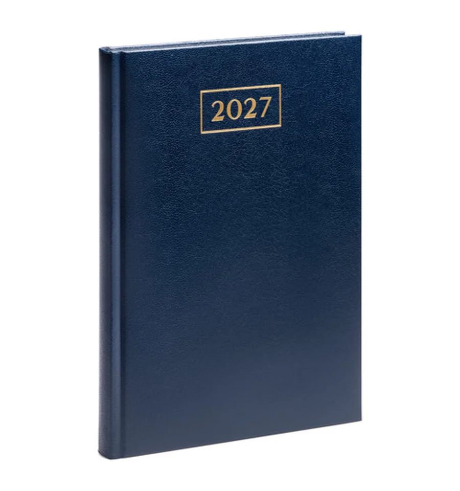 Agenda en cuir, vue de face