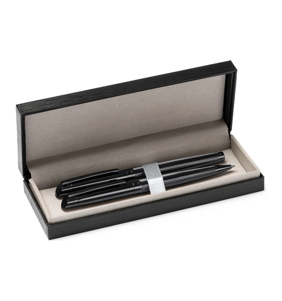 Coffret de stylos, vue de face